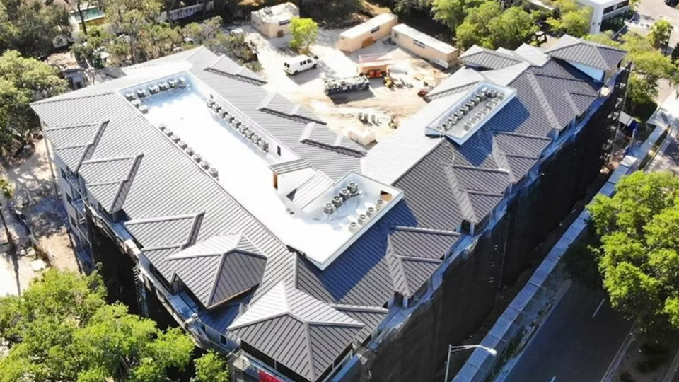 Florida Gulf Coast commercial roofing project
